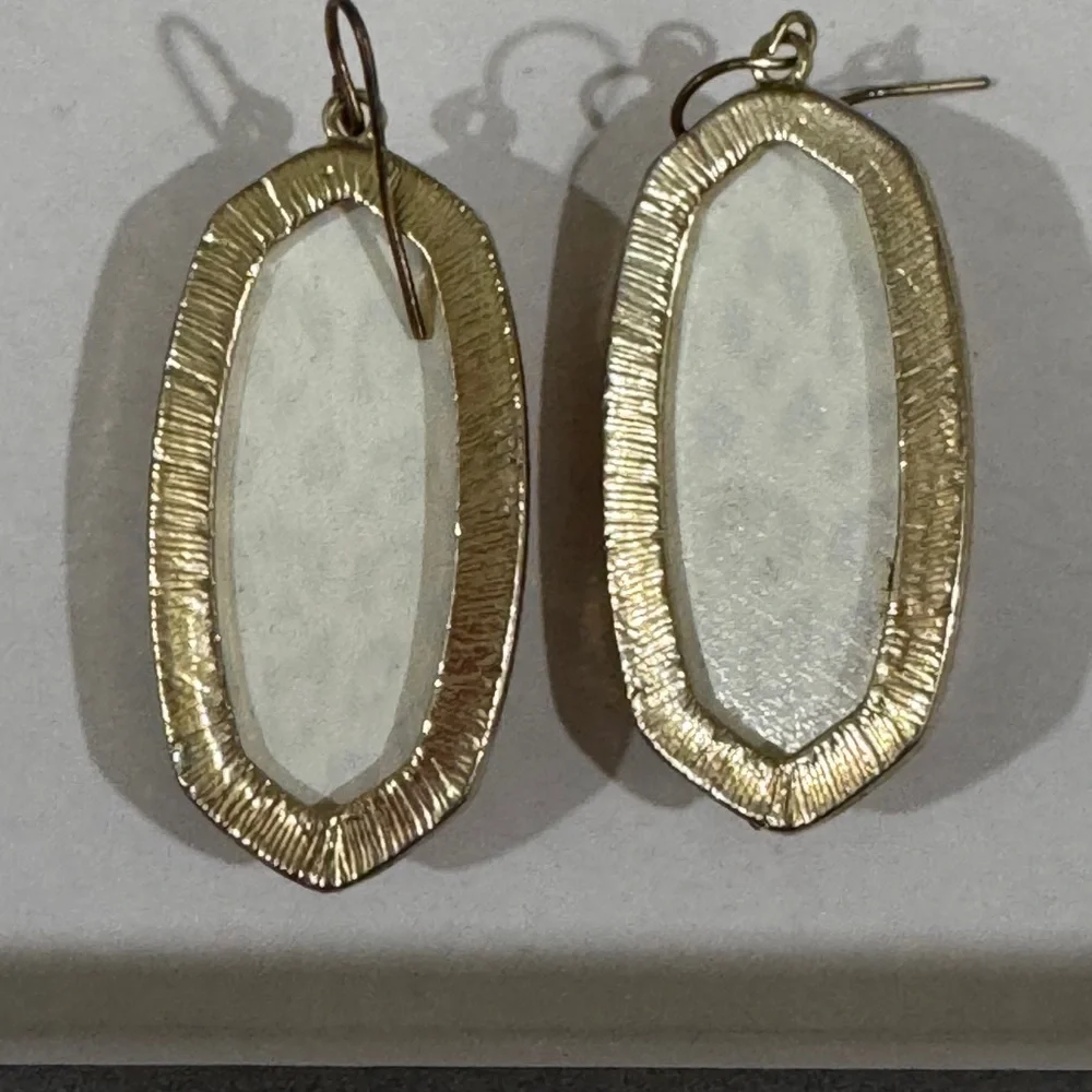 Leopard Print Statement Dangle Earrings – Inspired Style - Picture 2 of 2